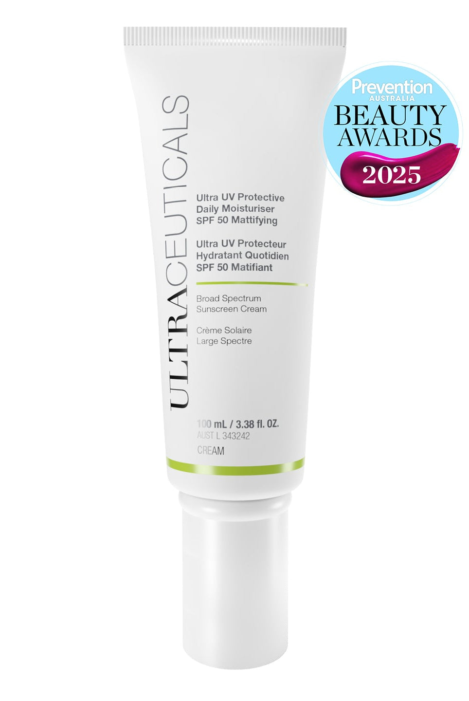 Ultraceuticals Ultra UV Protective Daily Moisturiser SPF 50 Mattifying 100mL