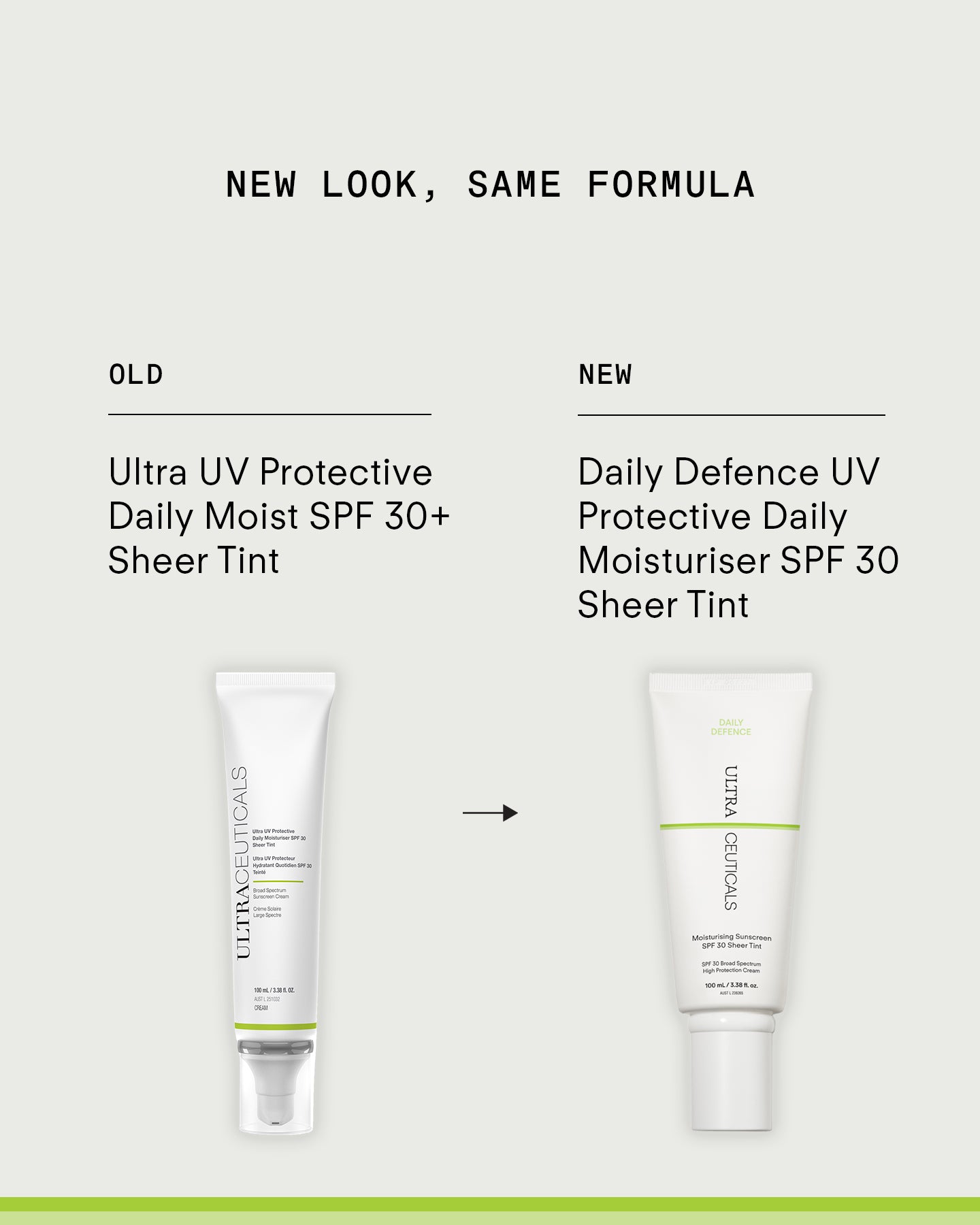 Ultraceuticals Daily Defence Moisturising Sunscreen SPF 30 Sheer Tint