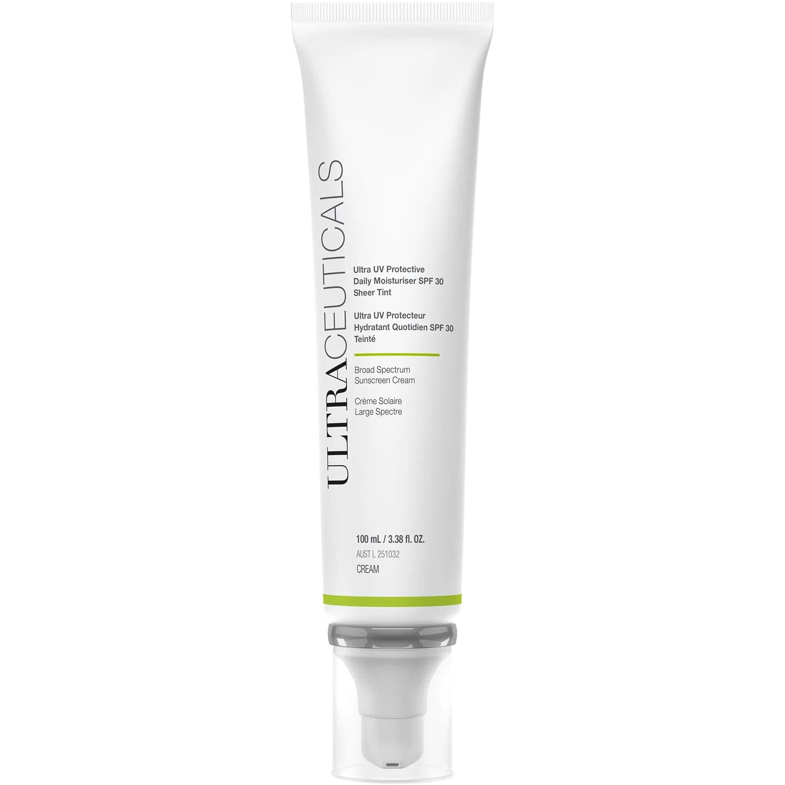 Ultraceuticals Ultra UV Protective Daily Moisturiser SPF 30 Sheer Tint 100mL